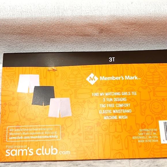 KIDS GIRLS NEW 3 PACK CARTWHEELS SHORTS SIZE 3T - Picture 6 of 6